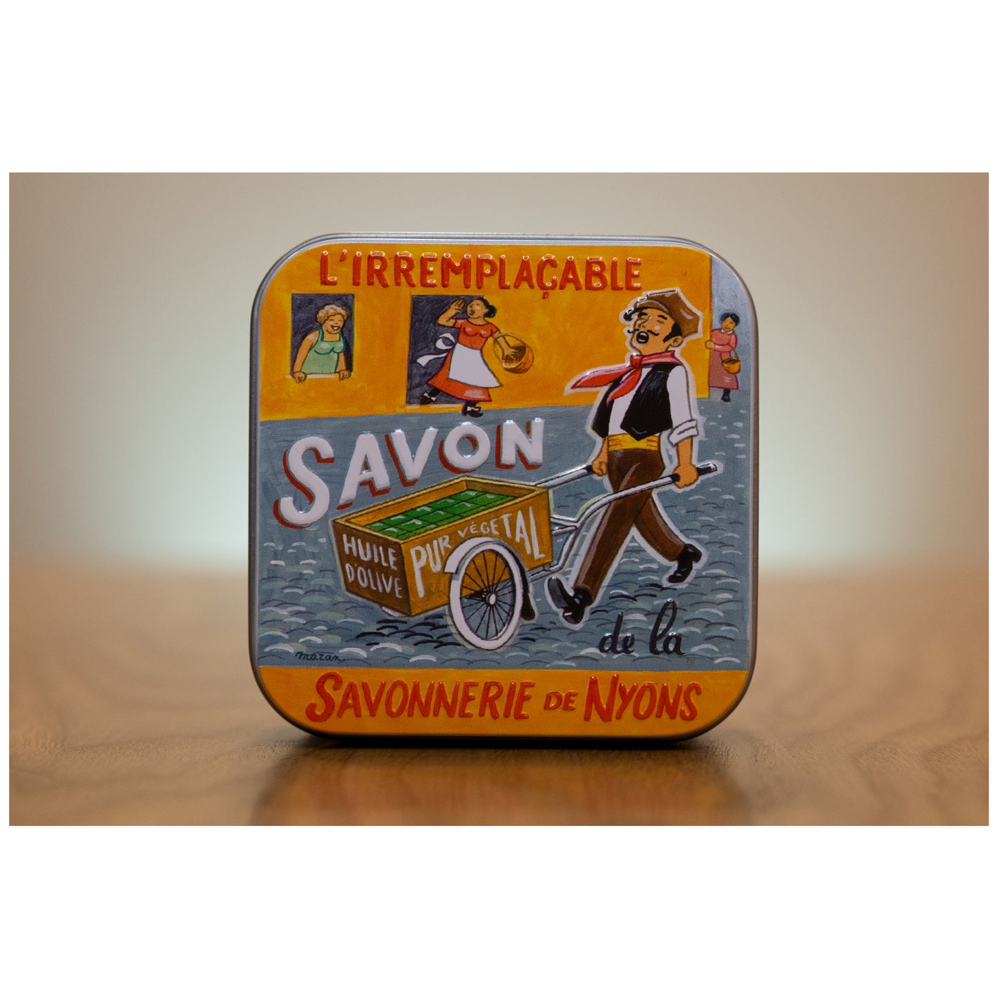 Vervain Soap in "Merchant" Tin Box - La petite France Vilnius - Soap