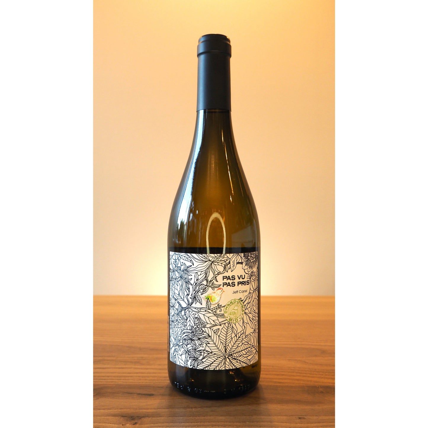 Pas vu, pas pris - Ecologic 0,75L - La petite France Vilnius - White wine Jeff Carrel