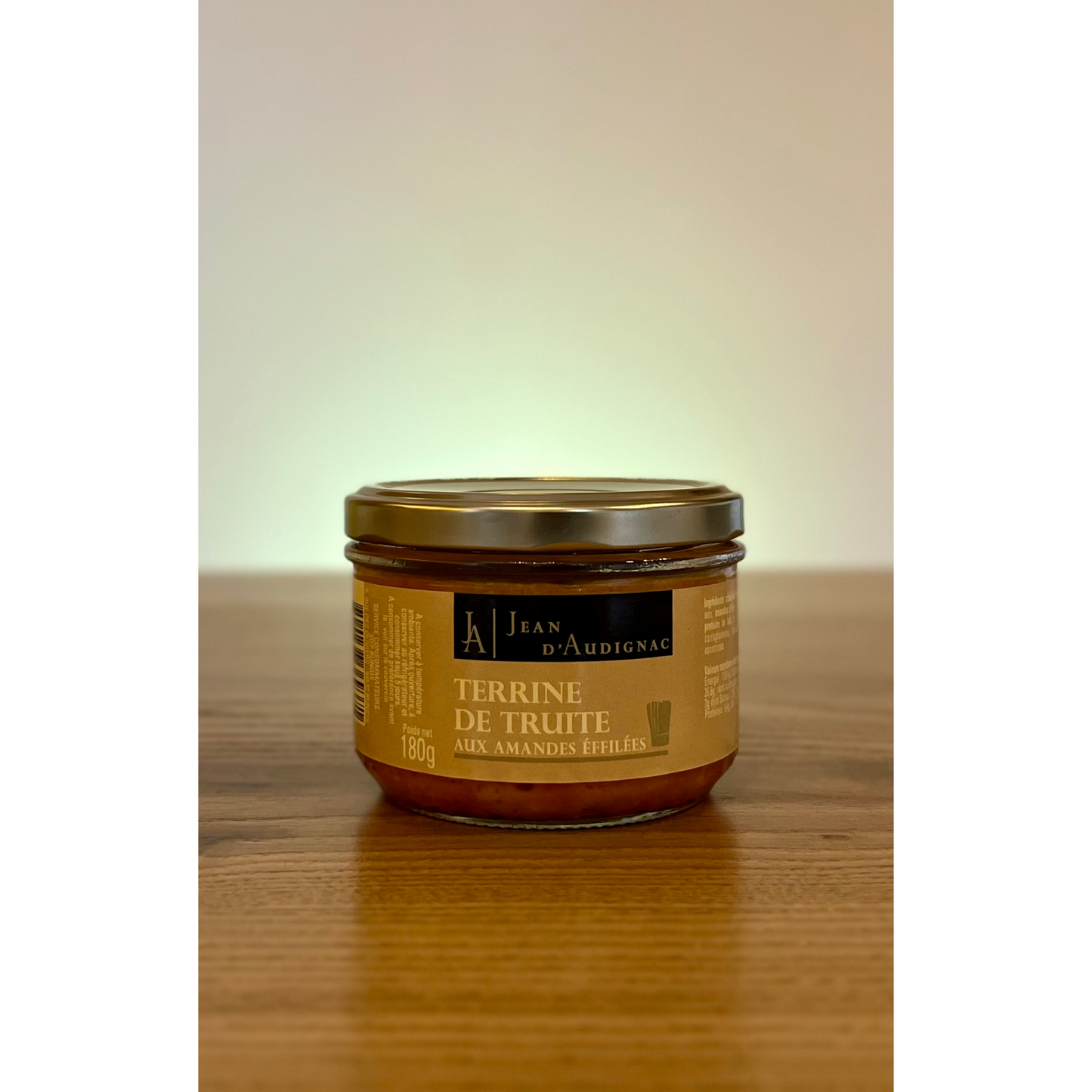 Terrine de truites aux amandes 180g - La petite France Vilnius - Pate