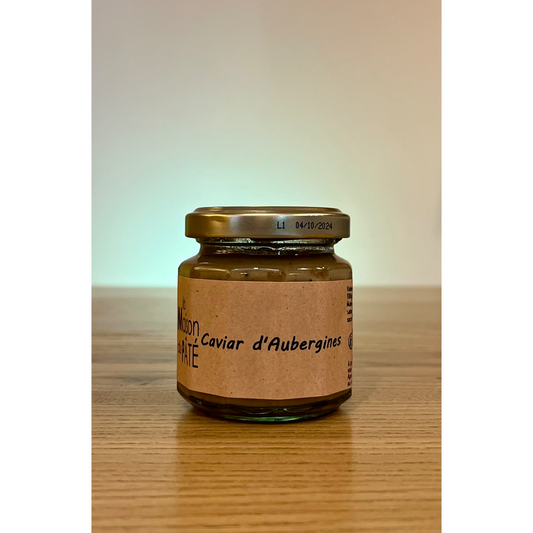 Caviar d’aubergine 100g - La petite France Vilnius - Tartinable