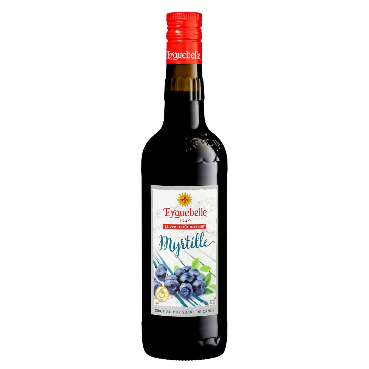 Sirop Artisan Myrtille, Artisan blueberry syrup, monin, Eyguebelle, Amatininkų mėlynių sirupas