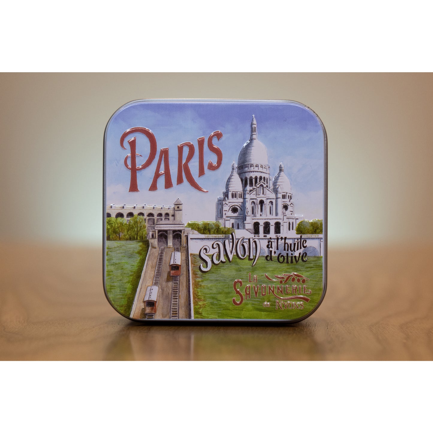 May Rose Soap in "Sacré Coeur" Tin Box - La petite France Vilnius - Soap