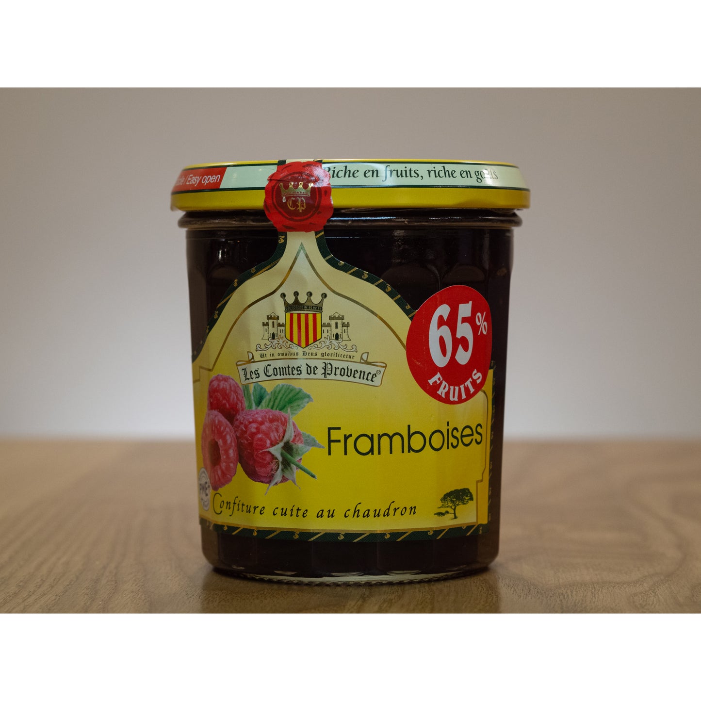 Raspberry Jam 65%, 340g - La petite France Vilnius - Confiture